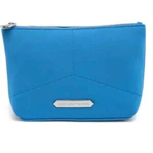 Aimee Kestenberg Memphis Blue Neoprene Clutch NEW